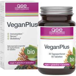 VeganPlus (Bio), 60 Tbl. à 500 mg