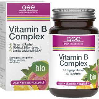 Vitamin B Complex (Bio), 60 Tbl. à 500mg