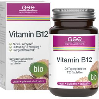Vitamin B12 Compact (Bio), 120 Tbl. à 280 mg