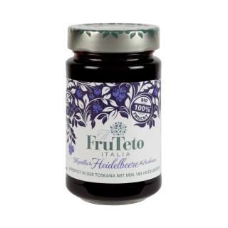 Frutteto Italia 100 % Heidelbeere Bio-Fruchtaufstriche 250g. Fruchtanteil 100 %.