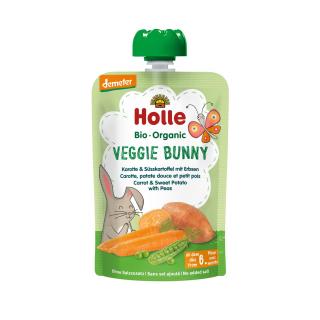 Veggie Bunny - Karotte & Süsskartoffel mit Erbsen
