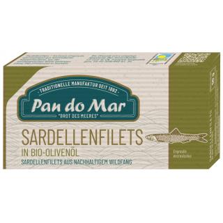 Sardellenfilets in Bio-Olivenöl