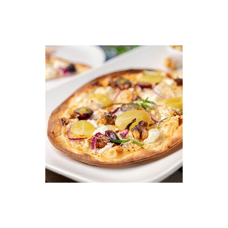 Flammkuchen Inspiration mit Trauben