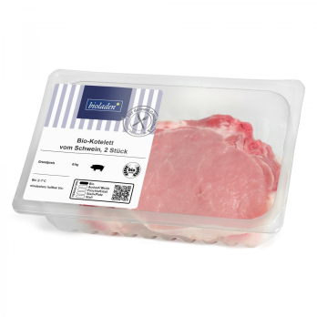 Bio-Kotelett vom Schwein