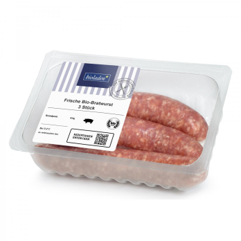 Frische Bratwurst vom Schwein
