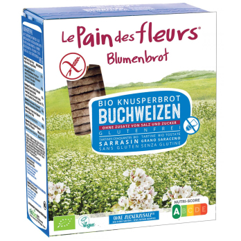 Bio Knusperbrot Buchweizen ohne Zusatz von Salz und Zucker