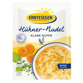 Hühner-Nudel Klare Suppe Bio