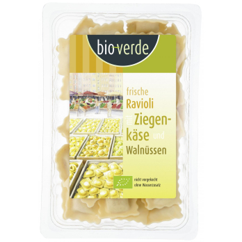 Frische Ravioli mit Ziegenkäse