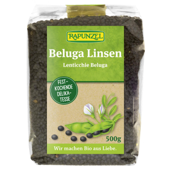 Beluga Linsen schwarz
