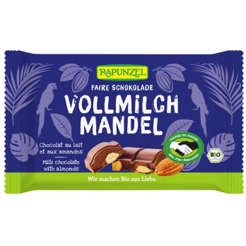 Vollmilch Schokolade mit ganzen Mandeln HIH