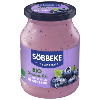 Bio Weidemilch Joghurt Blaubeere