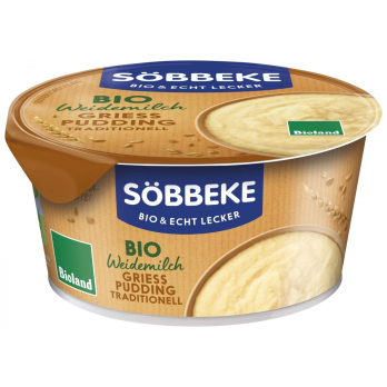 Bio Grießpudding Traditionell