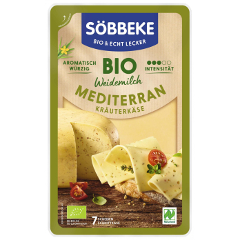 Bio Weidemilch Mediterran Scheiben