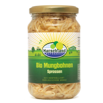 Bio-Mungbohnen Sprossen 370 ml Gl. MARSCHLAND