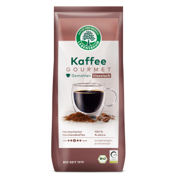 Kaffee Gourmet, klassisch, gemahlen