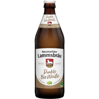 Lammsbräu Dunkle Bio Weiße 0,5l