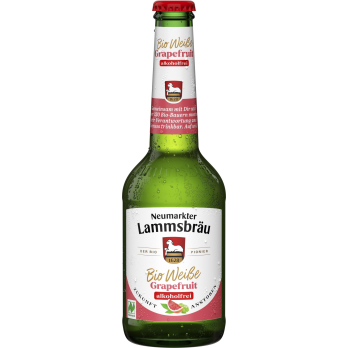 Lammsbräu Bio Weiße Grapefruit alkoholfrei 0,33l
