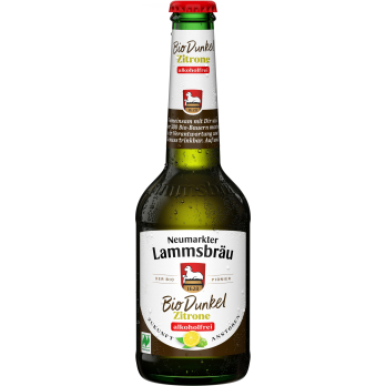 Lammsbräu Bio Dunkel Zitrone AF