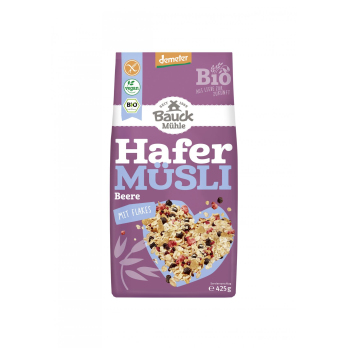 Hafer Müsli Beeren Demeter glutenfrei