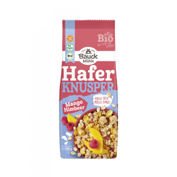 Hafer Knusper Müsli Mango Himbeere Bio gf