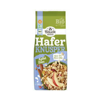 Hafer Knusper Müsli Apfel Zimt Bio gf