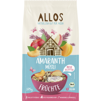 Amaranth Müsli Früchte