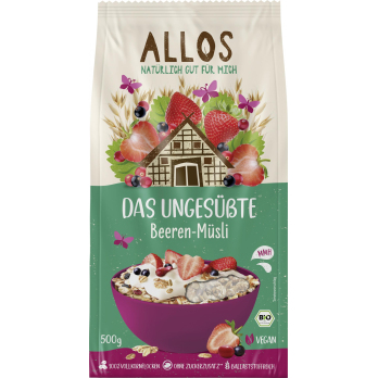 Das Ungesüßte Beeren-Müsli
