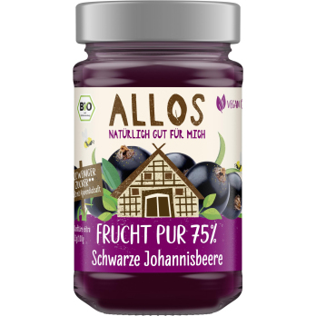 Frucht Pur 75% Schwarze Johannisbeere