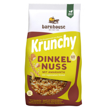 Krunchy Dinkel-Nuss mit Amaranth, 375g