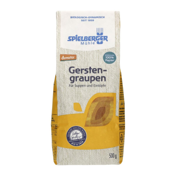 Gerstengraupen, demeter