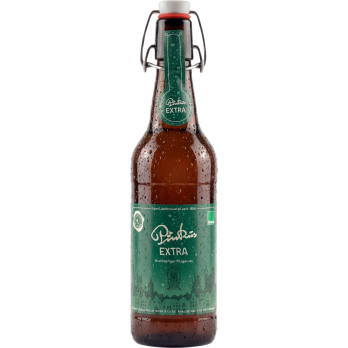 Pinkus Extra in der Bügelflasche 16er