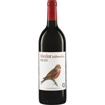 BECCO Merlot halbtrocken 1l
