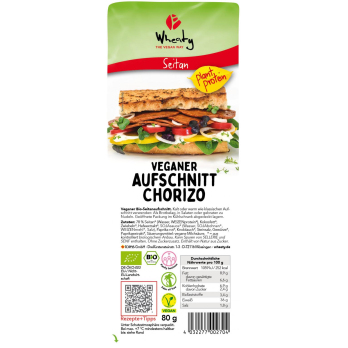 Veganer Aufschnitt Chorizo