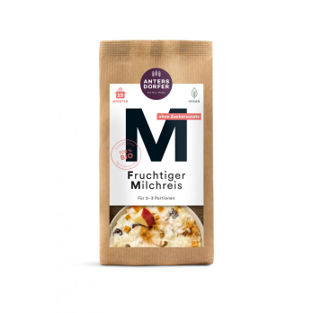 Bio Fruchtiger Milchreis
