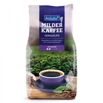Kaffee mild, gemahlen