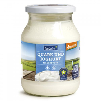 Speisequarkzubereitung, Magerstufe, mit Joghurt, Demeter