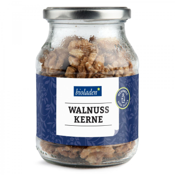 Walnusskerne, Hälften, im Pfandglas
