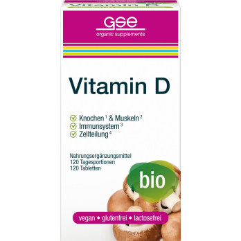 Vitamin D Compact (Bio), 120 Tbl. à 280 mg