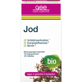 Jod Compact (Bio), 120 Tbl. à 280 mg