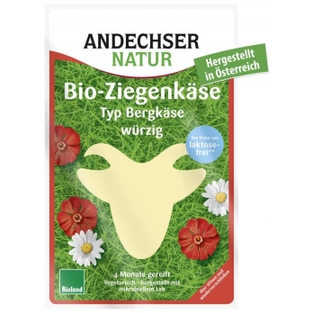 Bio-Ziegenkäse 48% Scheiben