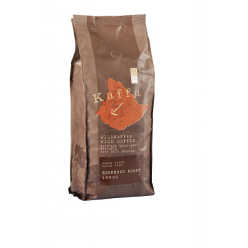 Kaffa Wildkaffee, Espresso Roast, ganze Bohne, 1000g
