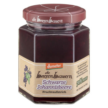 Schwarze Johannisbeere Fruchtaufstrich