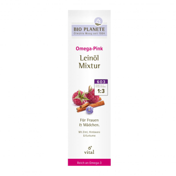 Omega·Pink Leinöl Mixtur