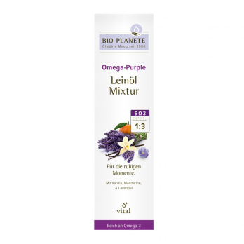 Omega·Purple Leinöl Mixtur