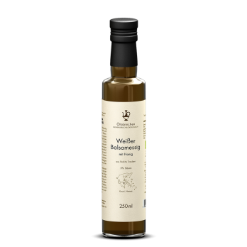 Ölkännchen Weißer Balsamessig mit Honig 5% Säure, Peloponnes GR 250ml