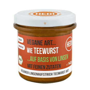 Vegane Art... Teewurst mit feinen Zutaten