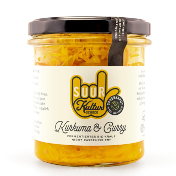 SUUR, Fermentiertes Gemüse, Kurkuma & Curry