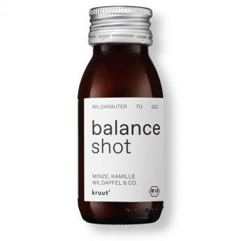 Balance Wildkräuter-Shot 60ml - Kräuterelixier für ein gutes Bauchgefühl