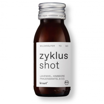 Zyklus Wildkräuter-Shot 60ml - Female balance to go