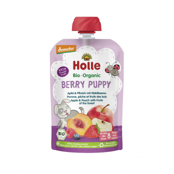 Berry Puppy - Apfel & Pfirsich mit Waldbeeren